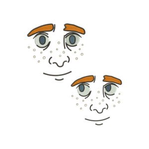 Face Embroidery design