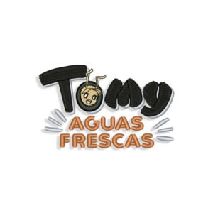 Tomy Aguas Frescas Embroidery design