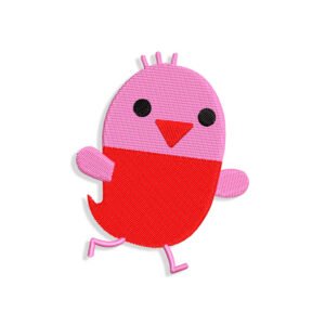 Robin the Bird Embroidery design