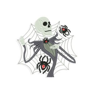 Skeleton Embroidery design