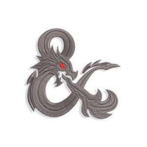 Dungeons & Dragons Embroidery design