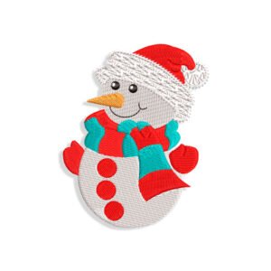 Snowman Embroidery design