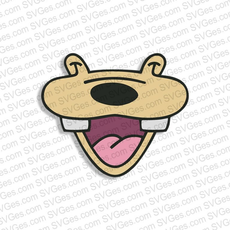 Goofy Mouth - Machine Embroidery designs and SVG files