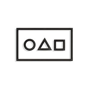 Squid Game Embroidery design