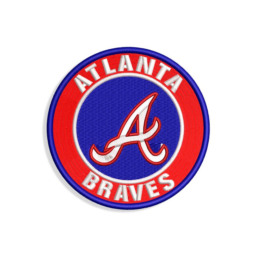 Atlanta Braves Embroidery design