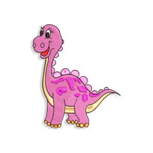 Diplodocus Dinosaur Embroidery design