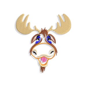 Elk Embroidery design