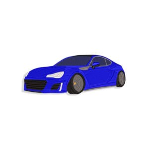Sport Car Embroidery design