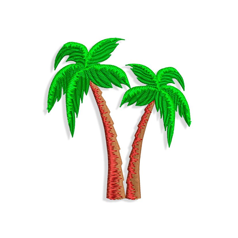 Palm Trees Embroidery design