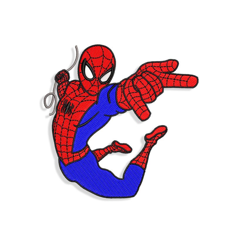 Spiderman Embroidery design