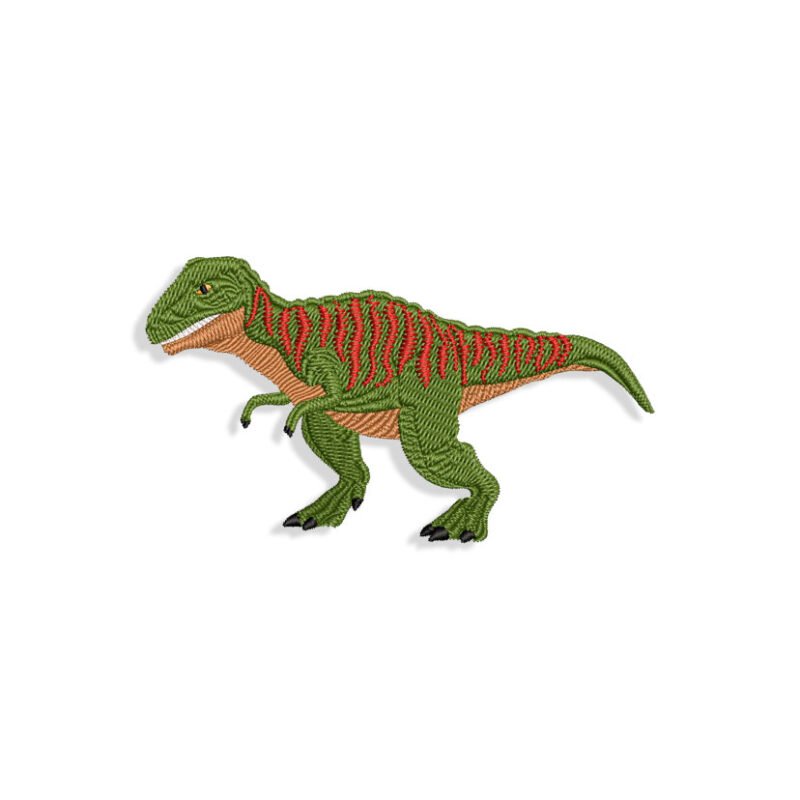 Trex Dinosaur Embroidery design