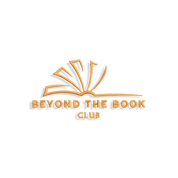 B Book Club Embroidery design