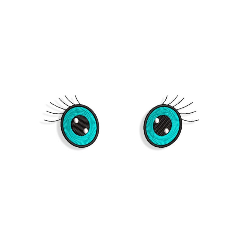 Eyes Embroidery design files