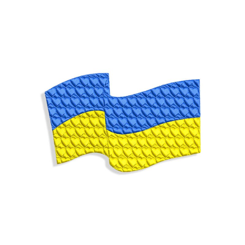 Flag of Ukraine Embroidery design files