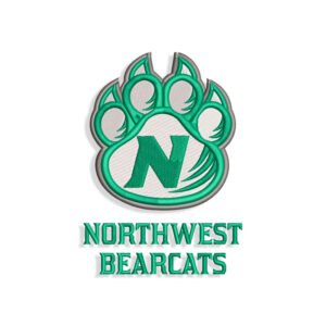 Northwest Missouri Bearcats Embroidery design