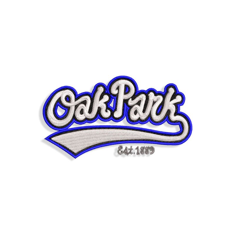 Oak Park Embroidery design files - Machine Embroidery designs and SVG files