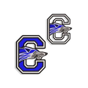 Stylized Letter С Embroidery design