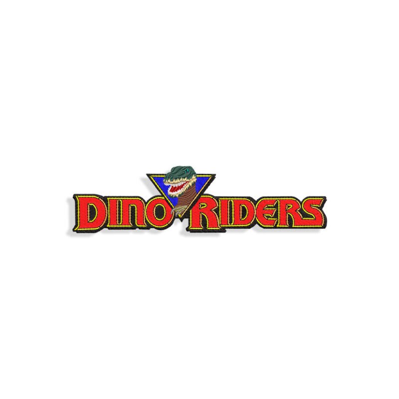 Dino Riders Embroidery design