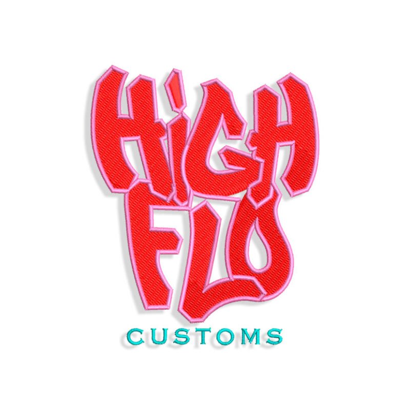 HF Customs Embroidery design