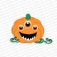 Halloween Pumpkin SVG PNG