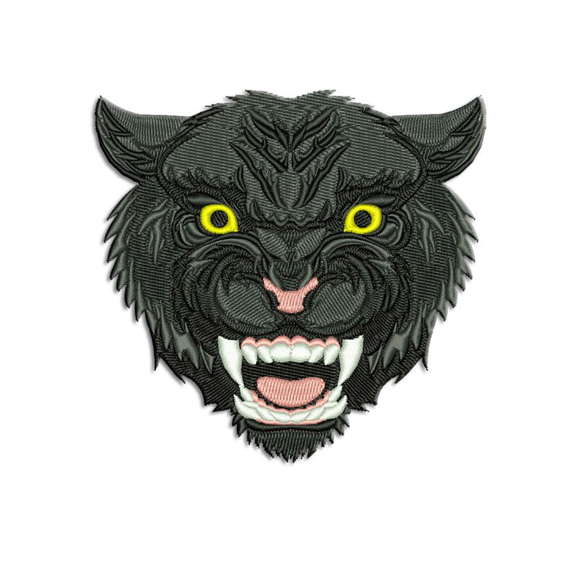 Panther Embroidery design