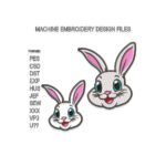 Rabbit Bunny Embroidery design