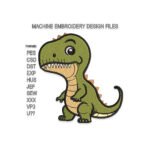 Baby Dinosaur Embroidery design