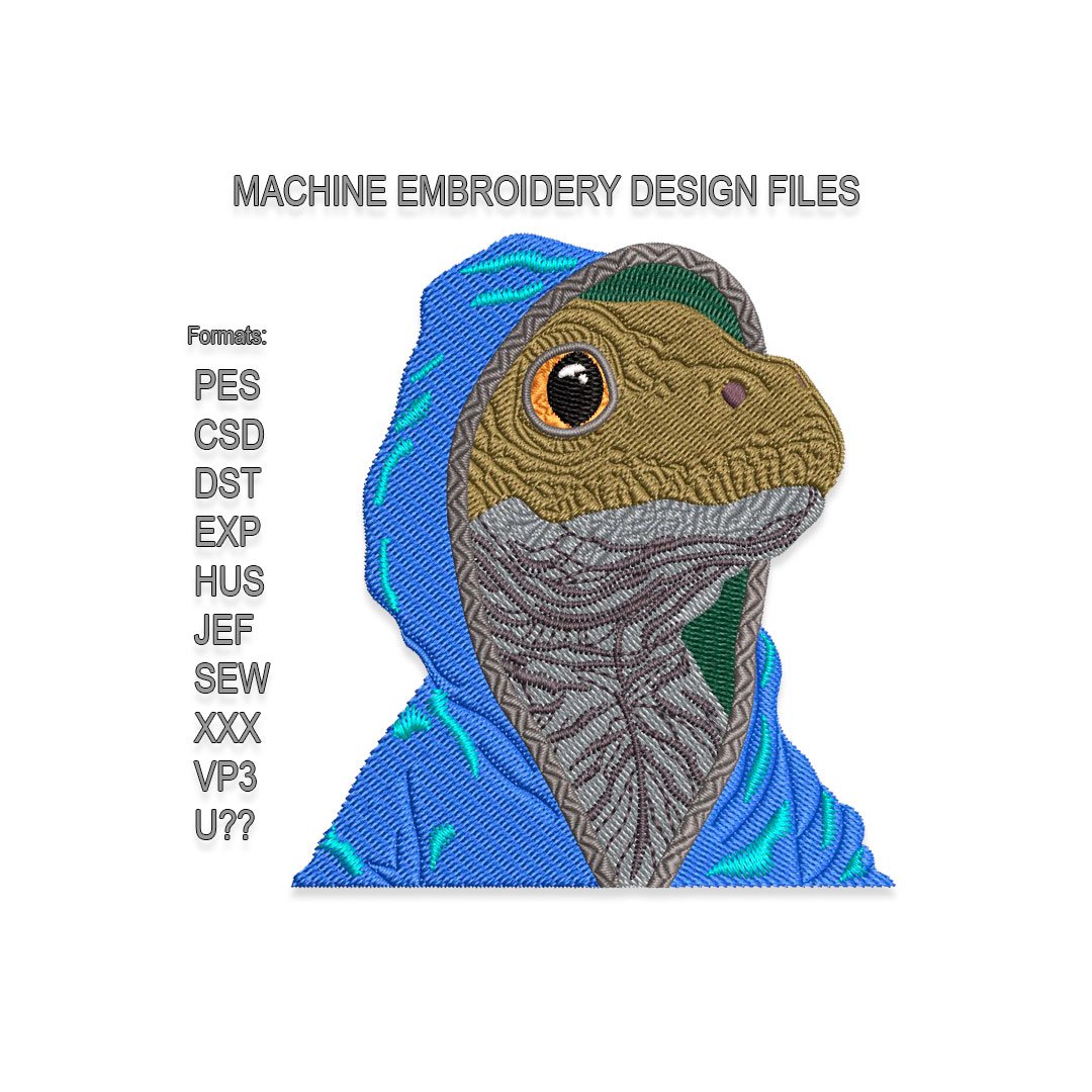 Baby Dinosaur Embroidery design