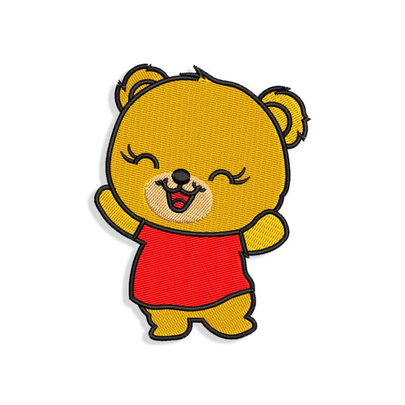 Baby Bear Embroidery design