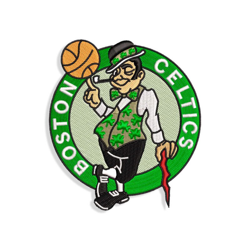Boston Celtics embroidery design