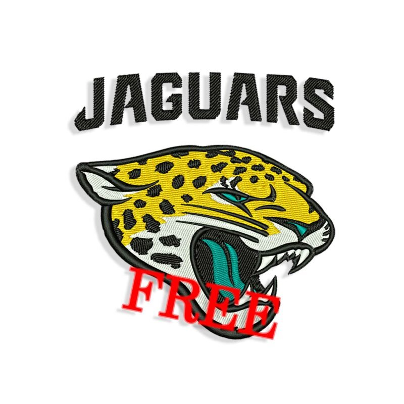 Free Jacksonville Jaguars embroidery design
