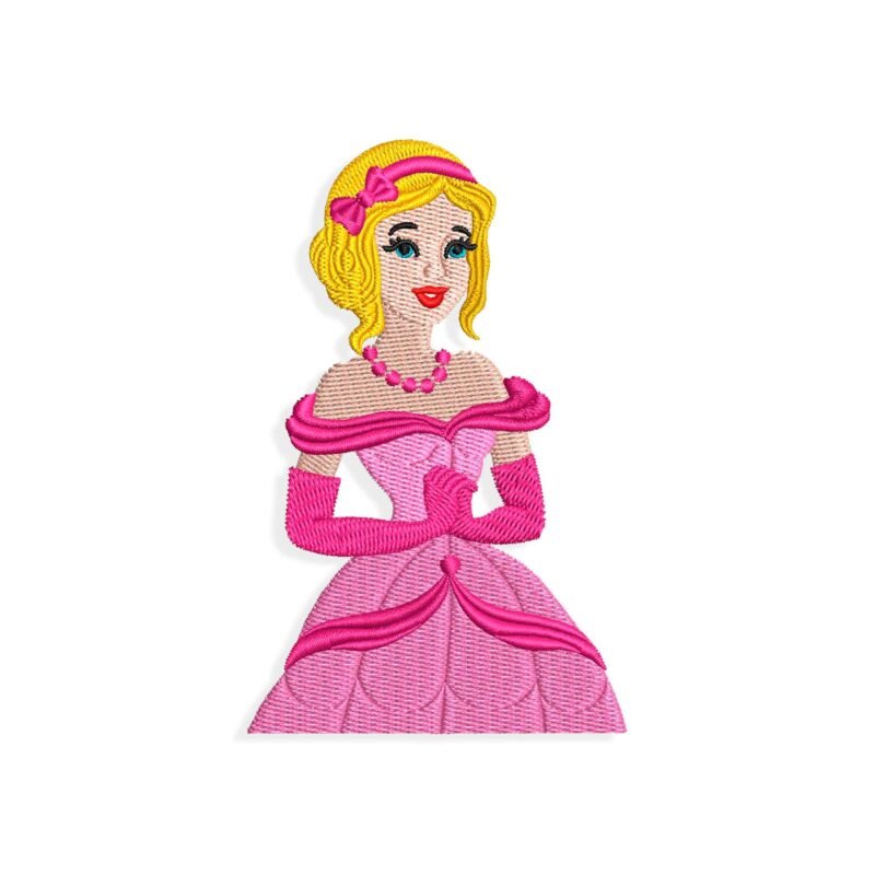 Princess Embroidery design