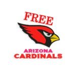 Free Arizona Cardinals embroidery design
