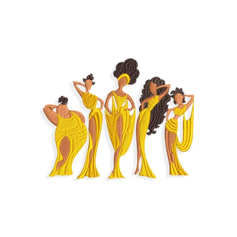 The Muses Hercules Embroidery design