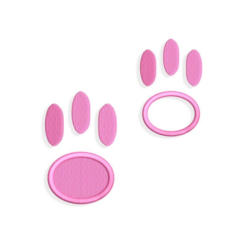 Kitten Paw Embroidery design