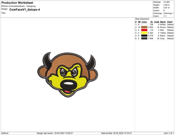 Cow patch Embroidery design files for Machine embroidery