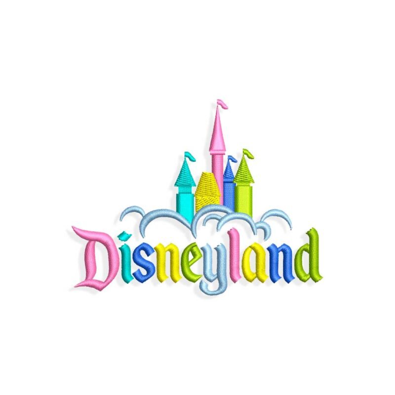 Disneyland Embroidery design