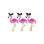 Flamingos in Mouse hats Embroidery design