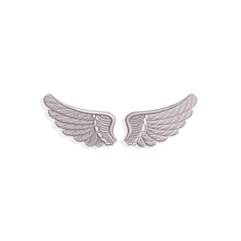 Angel wings Embroidery design