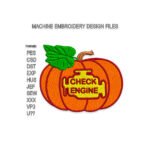 Pumpkin Embroidery design
