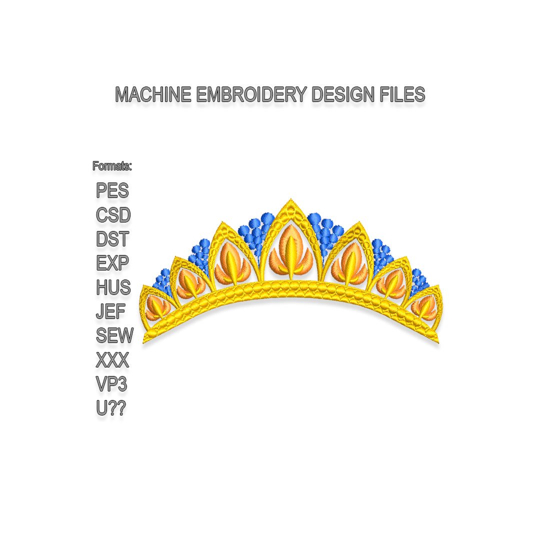 Diadem Embroidery design
