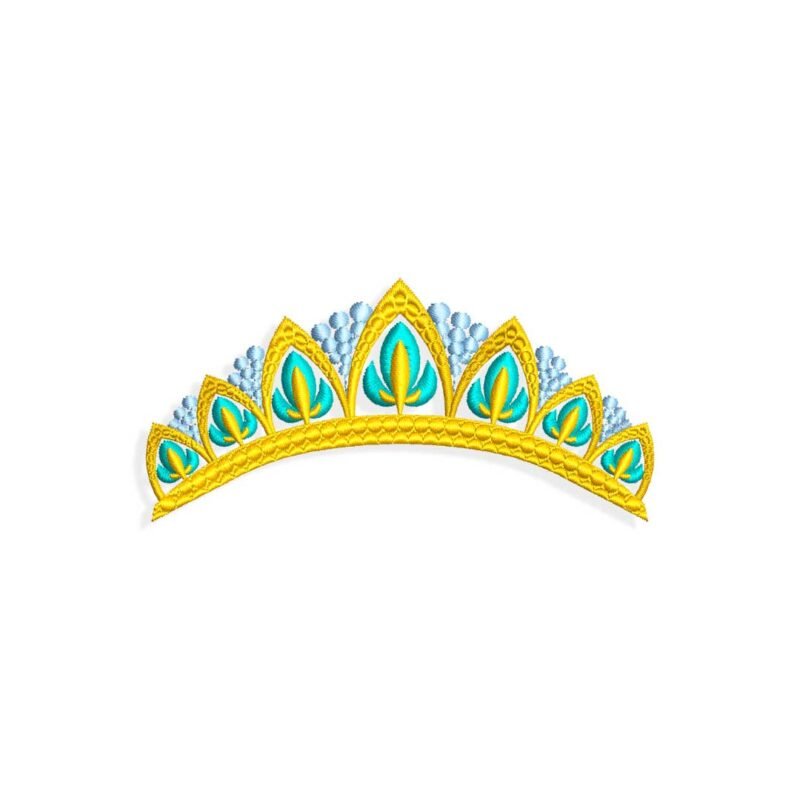 Diadem embroidery design