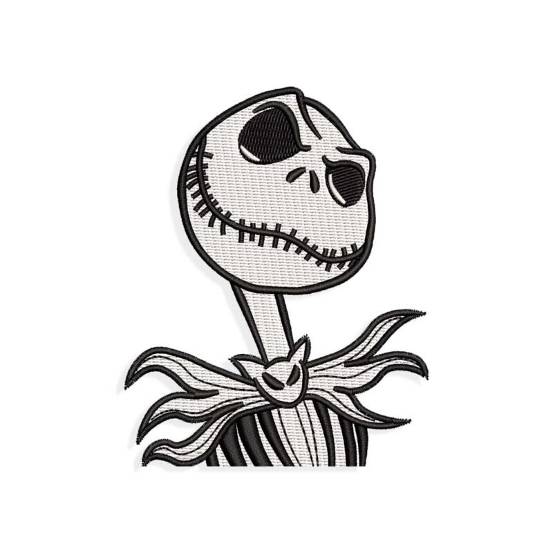 Jack Skellington Embroidery design