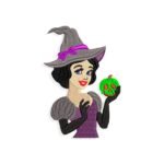 Sorceress Snow White Embroidery design