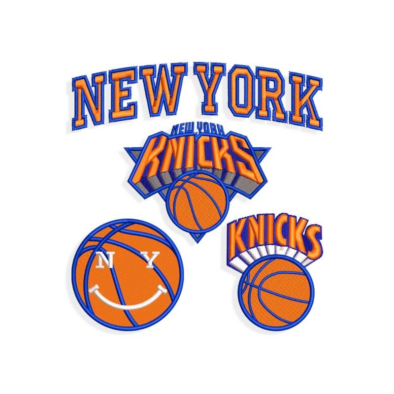 New York Knicks embroidery design