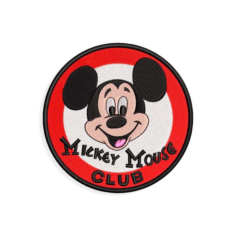 Mickey Mouse club Embroidery design