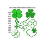 Clover Embroidery design