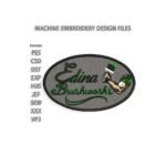 Edina embroidery design