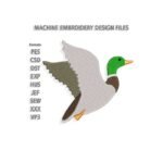 Duck Embroidery design files