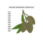 Olive Embroidery design